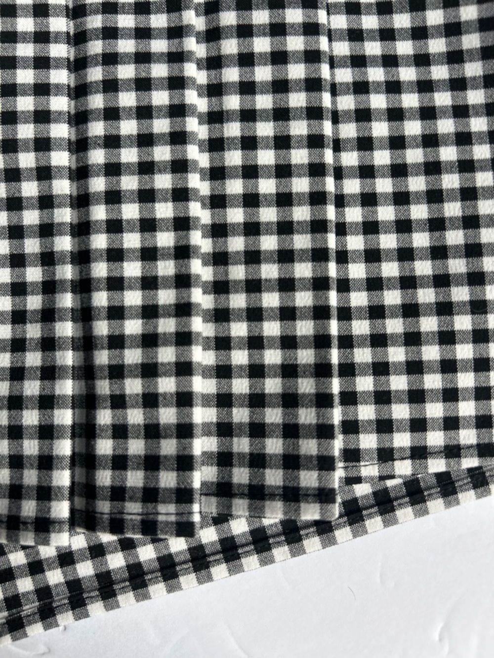 Zara gingham box pleat skort S - Picture 4 of 9